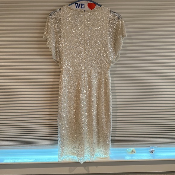 Adrianna Pappel white sequin dress - Picture 4 of 4